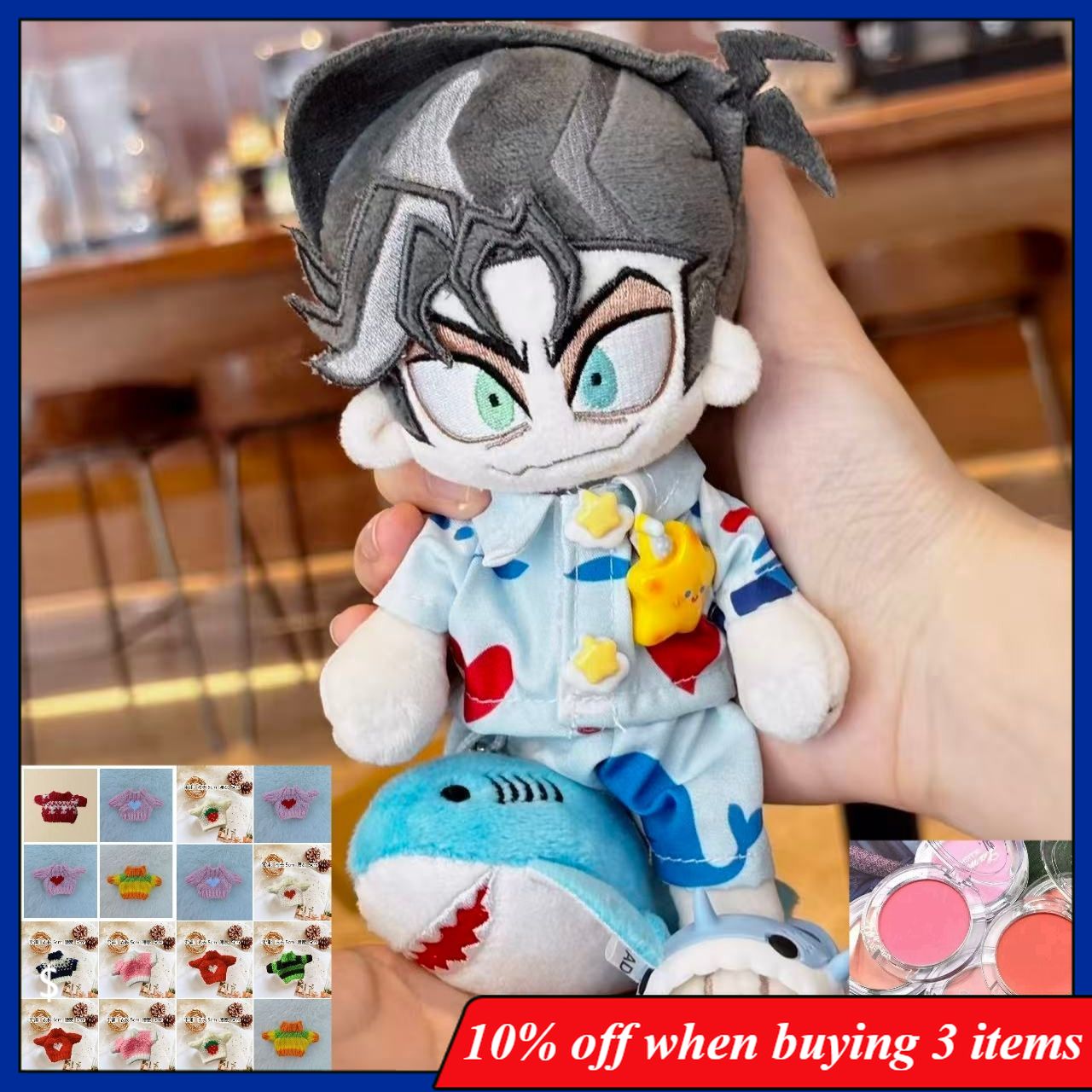 Art Craft Handmade - Muñeco de Peluche Original del Personaje