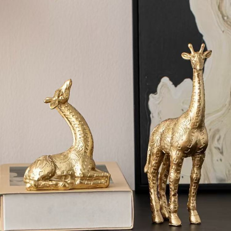 Art Craft Display - Juego de 2 Adornos de Jirafa,