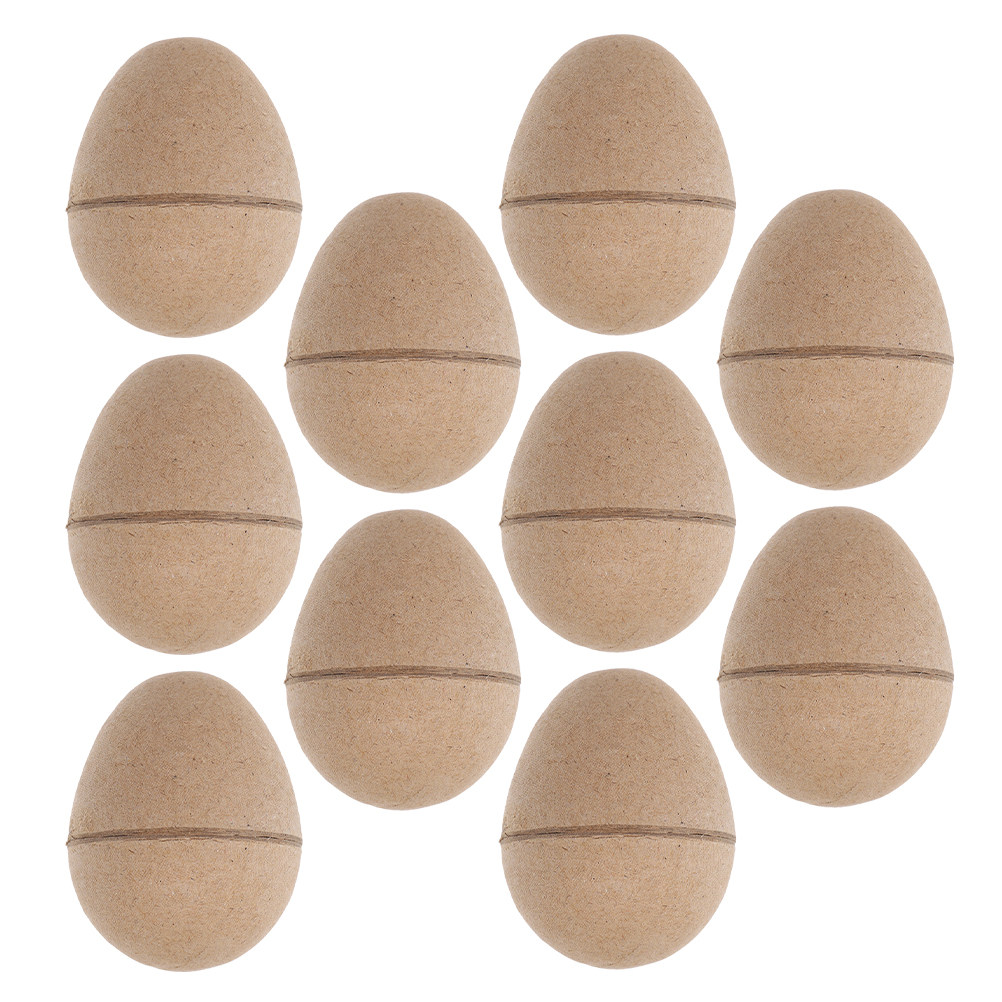 Art Craft Paper - 10 Huevos de Papel para Manualidades,
