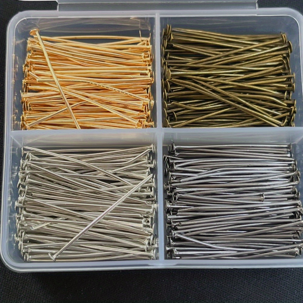 Box Art And Craft - 400 Piezas de Alfileres de Cabeza