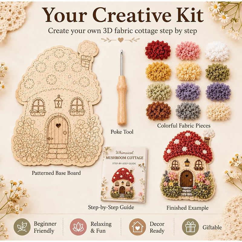 Art Craft Display - Kit de Arte de Puncionado en