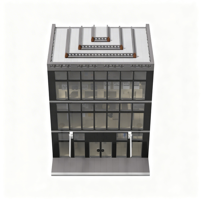 Art Craft Display - 2521 piezas MOC Edificios Modulares Personalizados