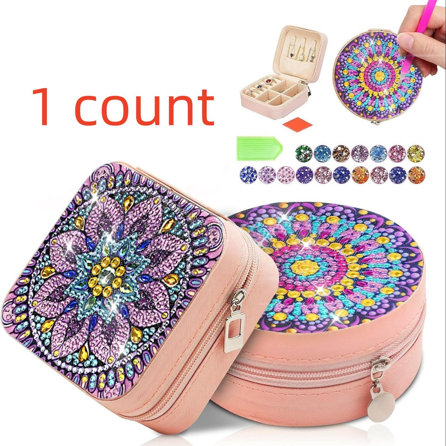 Box Art And Craft - Kit de Pintura de Diamantes Floral