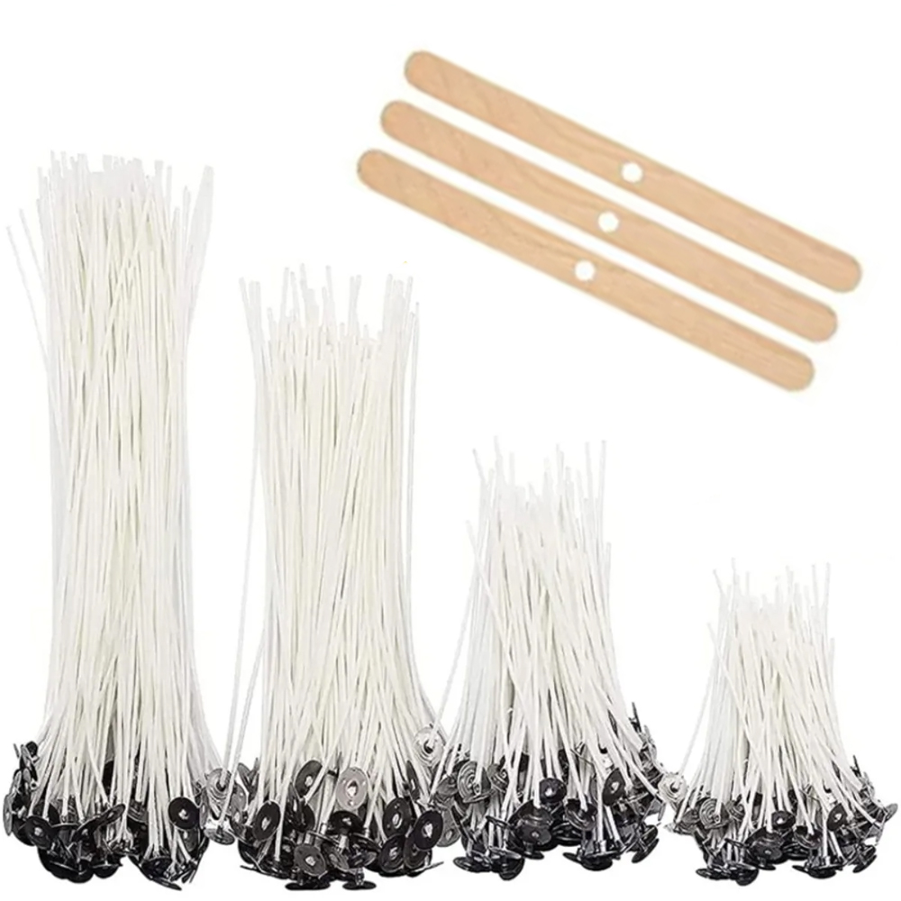 Soy Candle Fragrance Oil - Juego de mechas de vela de