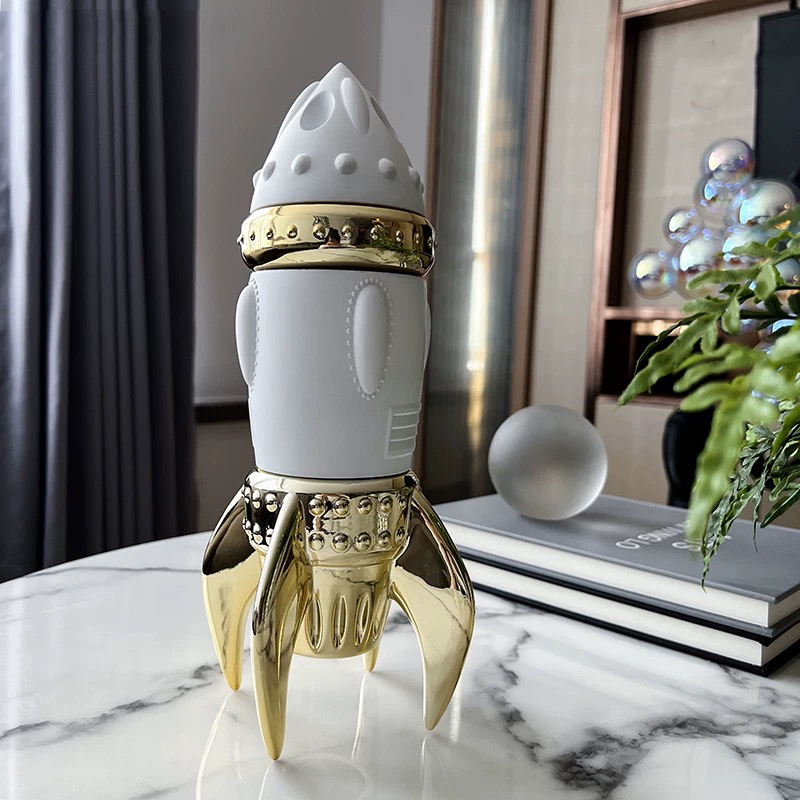 Art And Craft Rocket - Adornos de Cohetes Espaciales, Decoración Artística