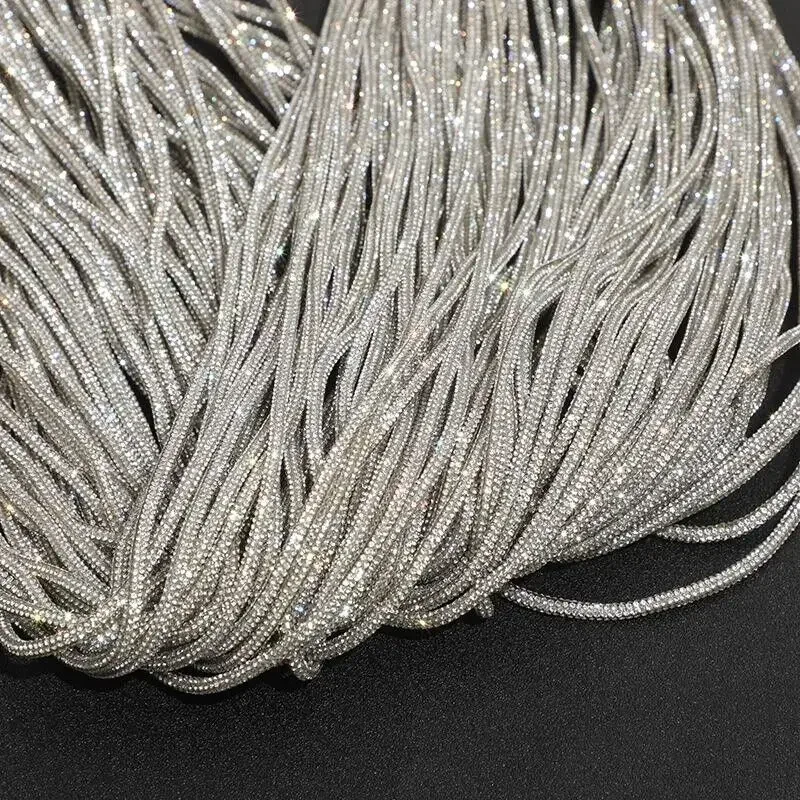 Cordones de cristal con diaman - Art Craft Materials reseña y precio