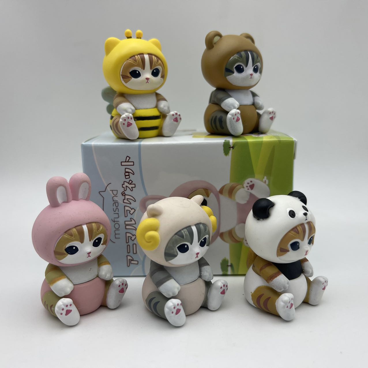 Mofusand-Juego de figuras de a - Box Art And Craft reseña y precio