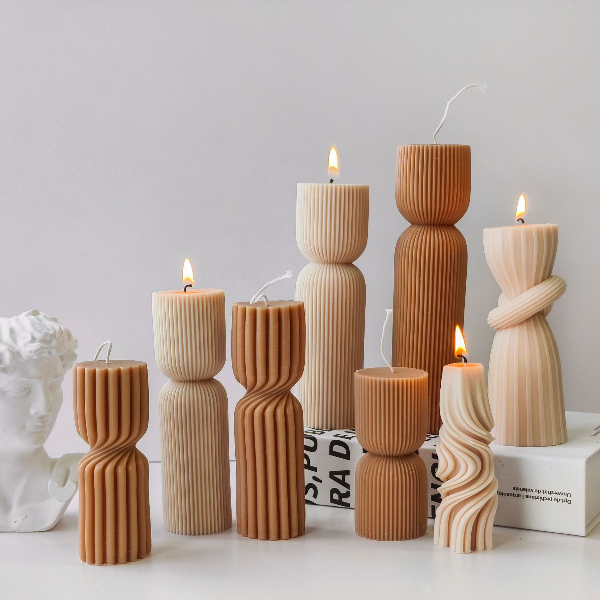 Molde de silicona con forma de - Soy Candle Fragrance Oil reseña y precio