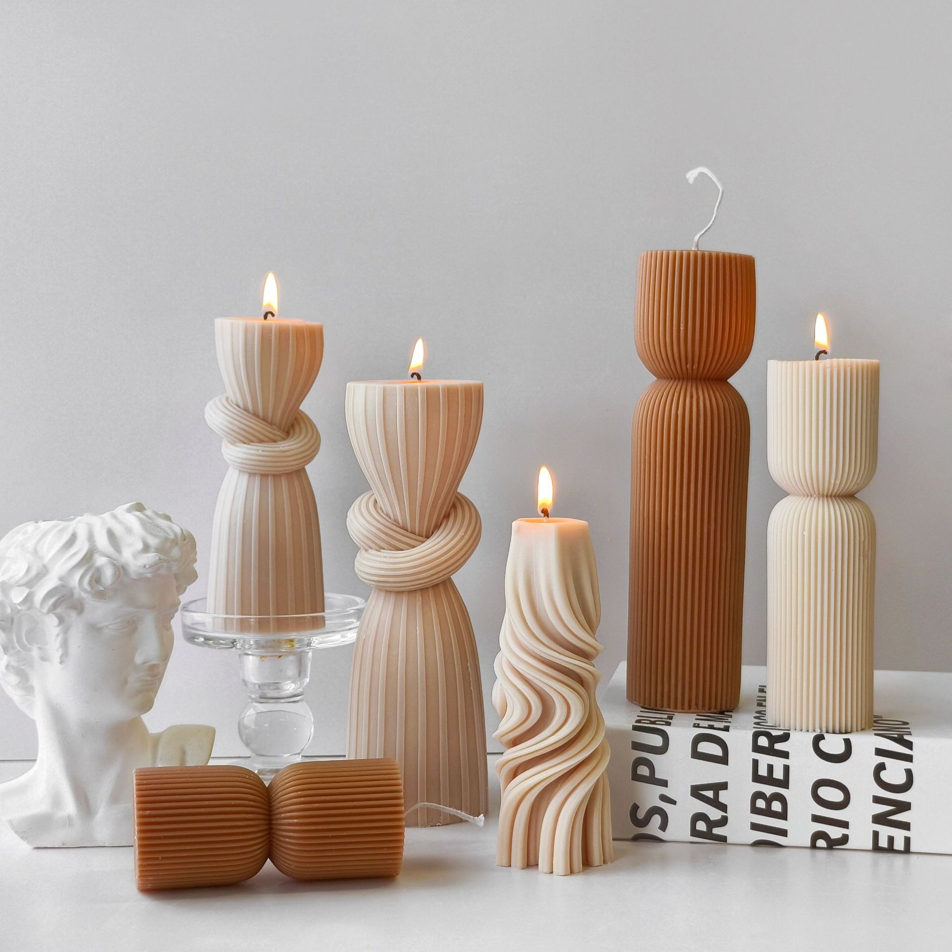 Molde de silicona con forma de - Soy Candle Fragrance Oil reseña y precio