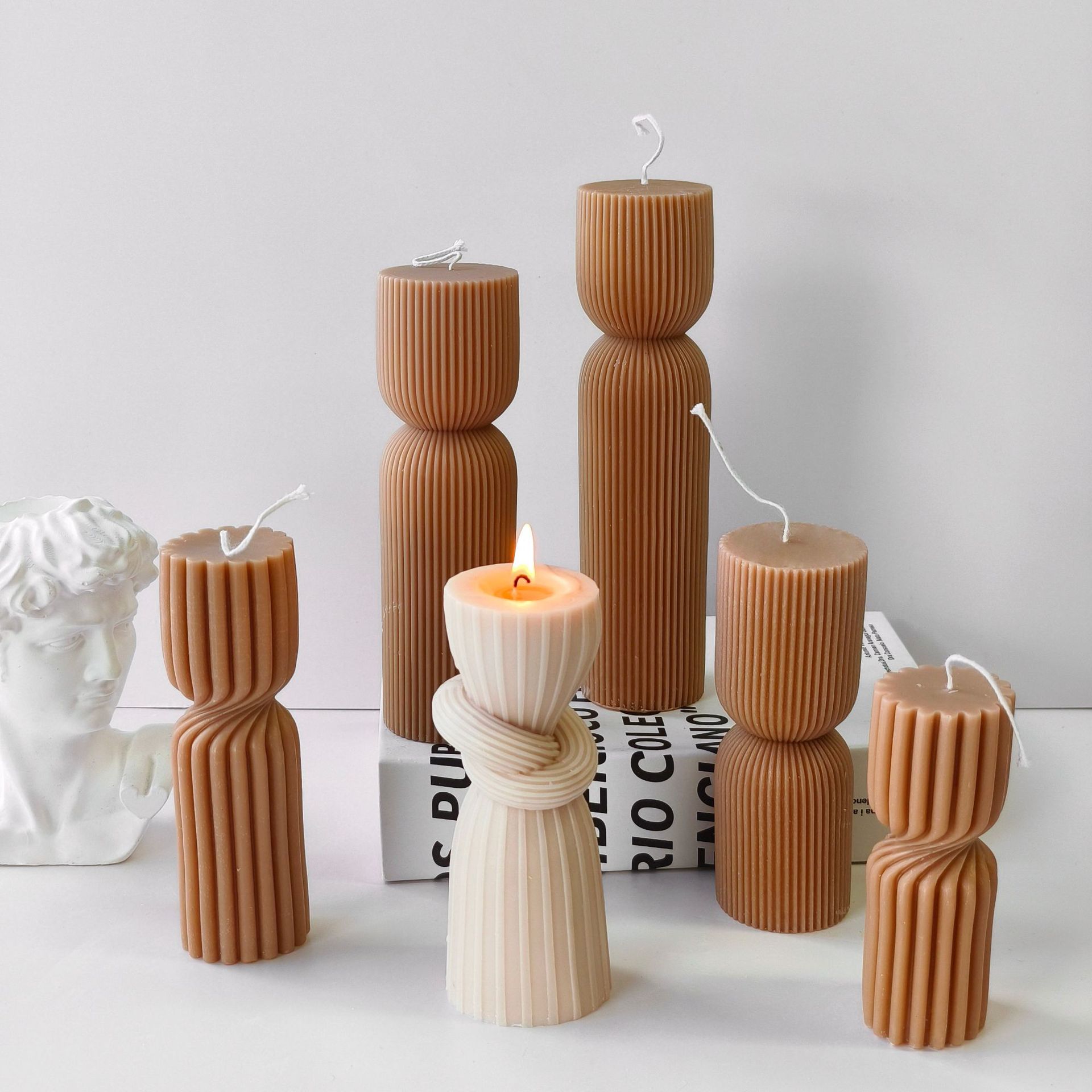 Molde de silicona con forma de - Soy Candle Fragrance Oil reseña y precio
