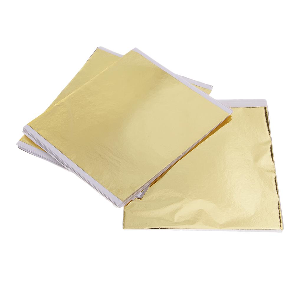 100 hojas de hojas doradas de  - Art Craft Paper reseña y precio