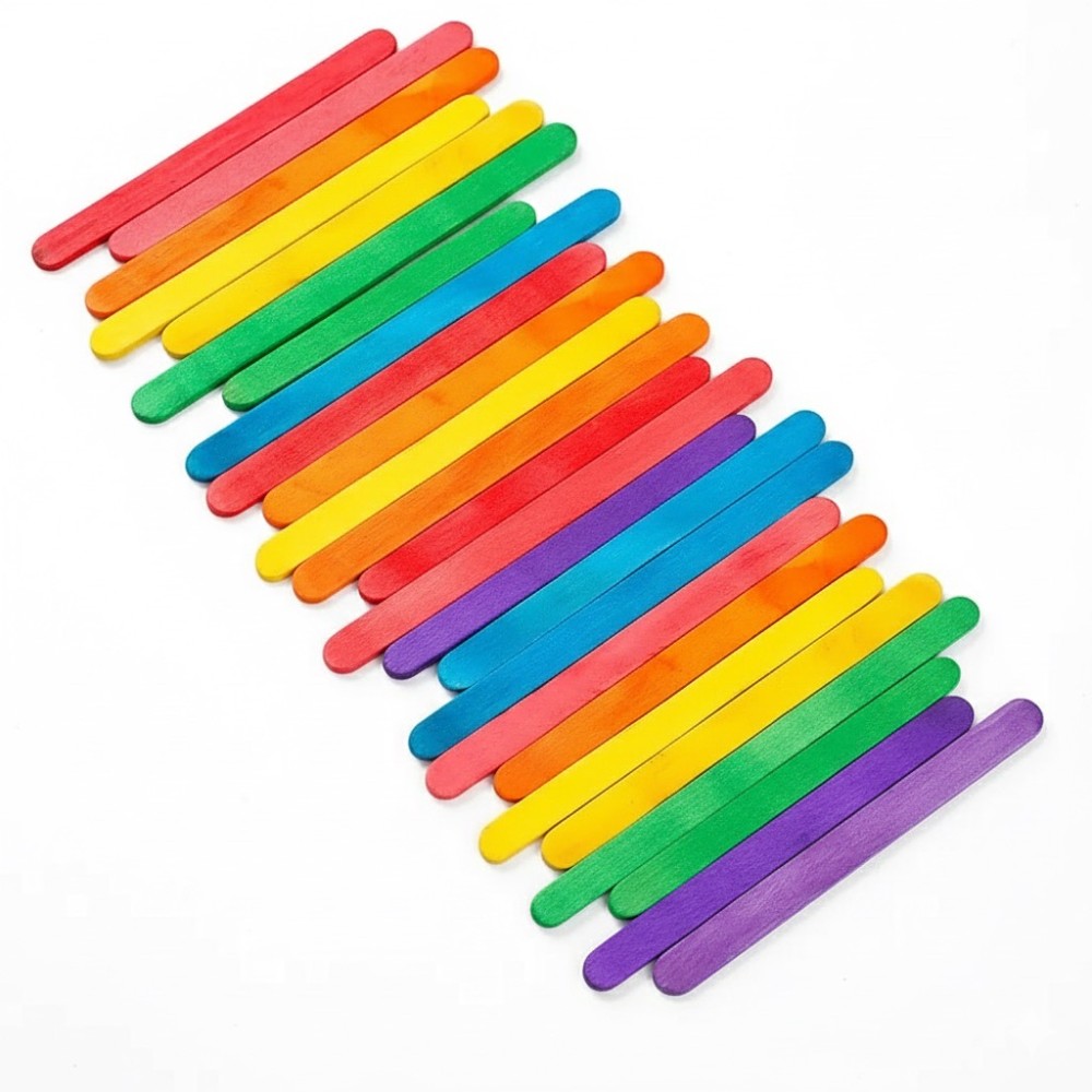 50 Uds. De palitos de paletas  - Art Craft Ice Cream reseña y precio