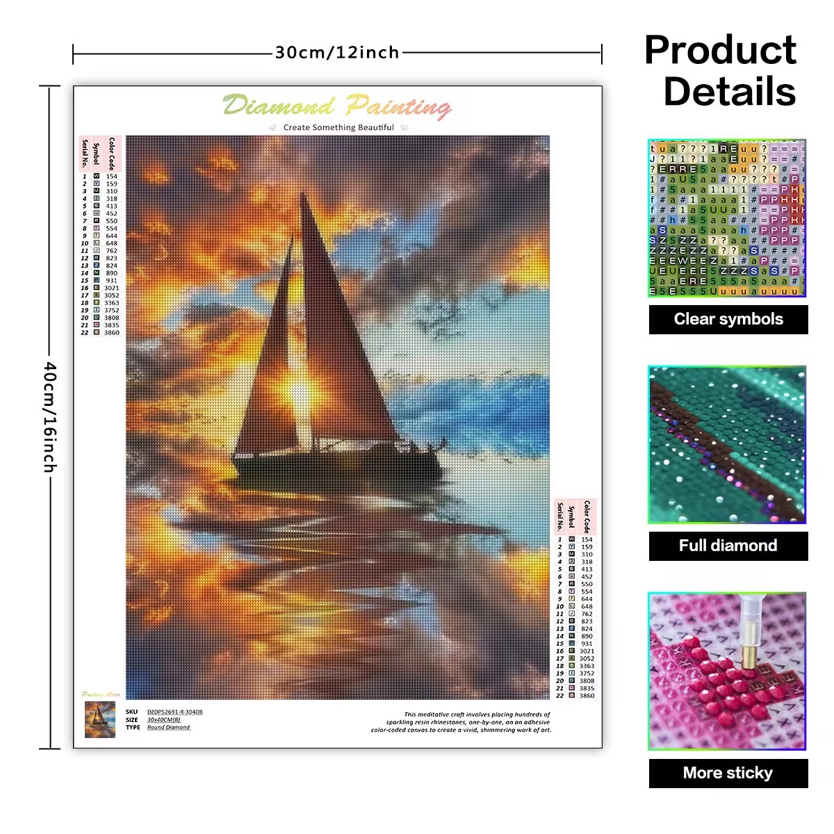 GATYZTORY Kits de pintura de d - Wallpaper Art And Craft reseña y precio
