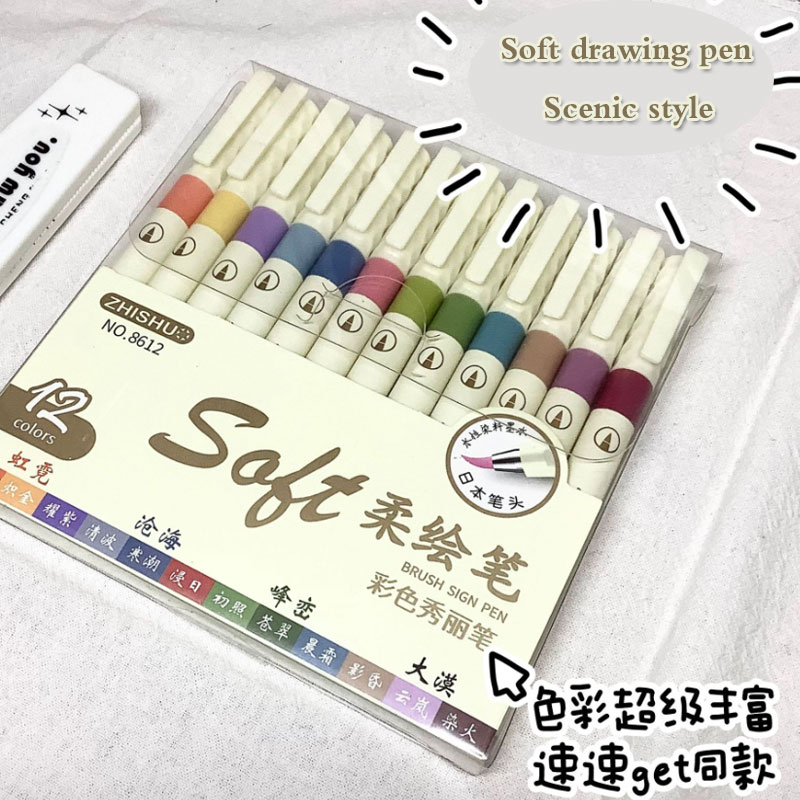 Rotulador artístico con letras - Watercolor Brush Pen reseña y precio