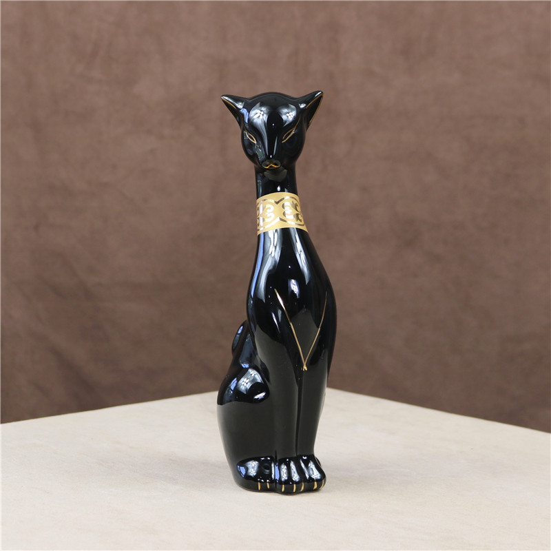 Escultura de gato Bastet de di - Art Craft Cat reseña y precio