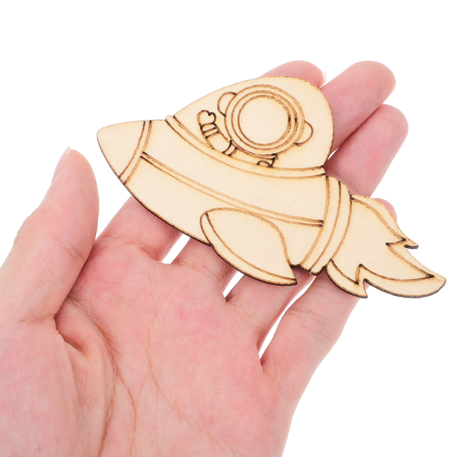 24 Piezas de Recortes de Mader - Art And Craft Rocket reseña y precio