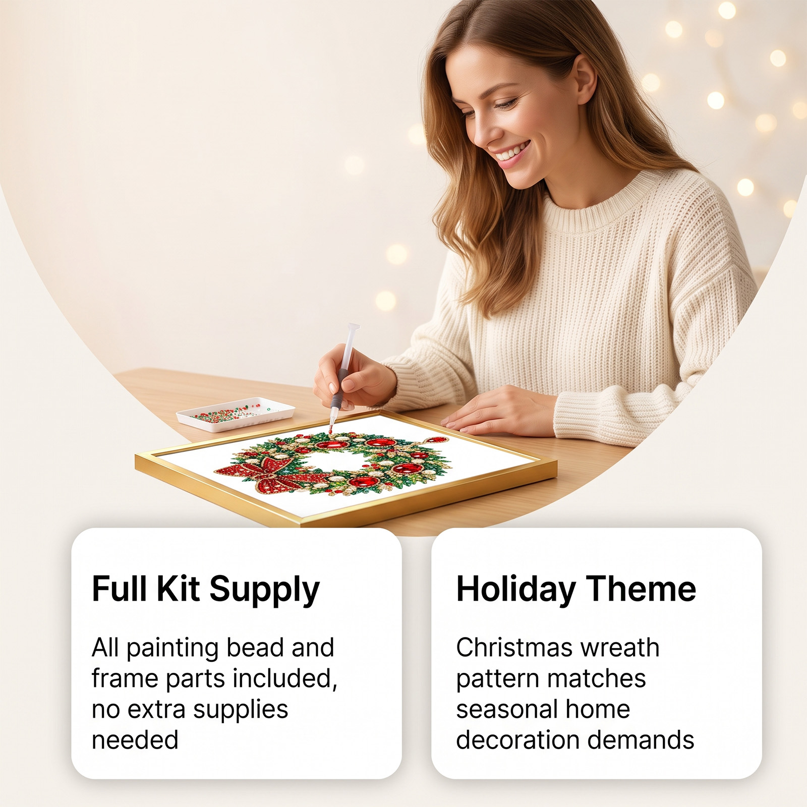 Kit de pintura de diamantes DI - Box Art And Craft reseña y precio