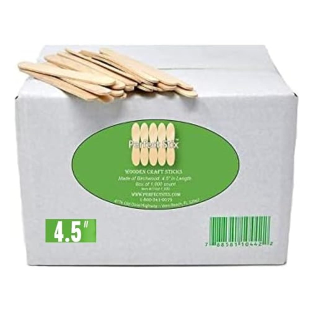 210 Palitos de Madera Natural  - Art Craft Ice Cream reseña y precio