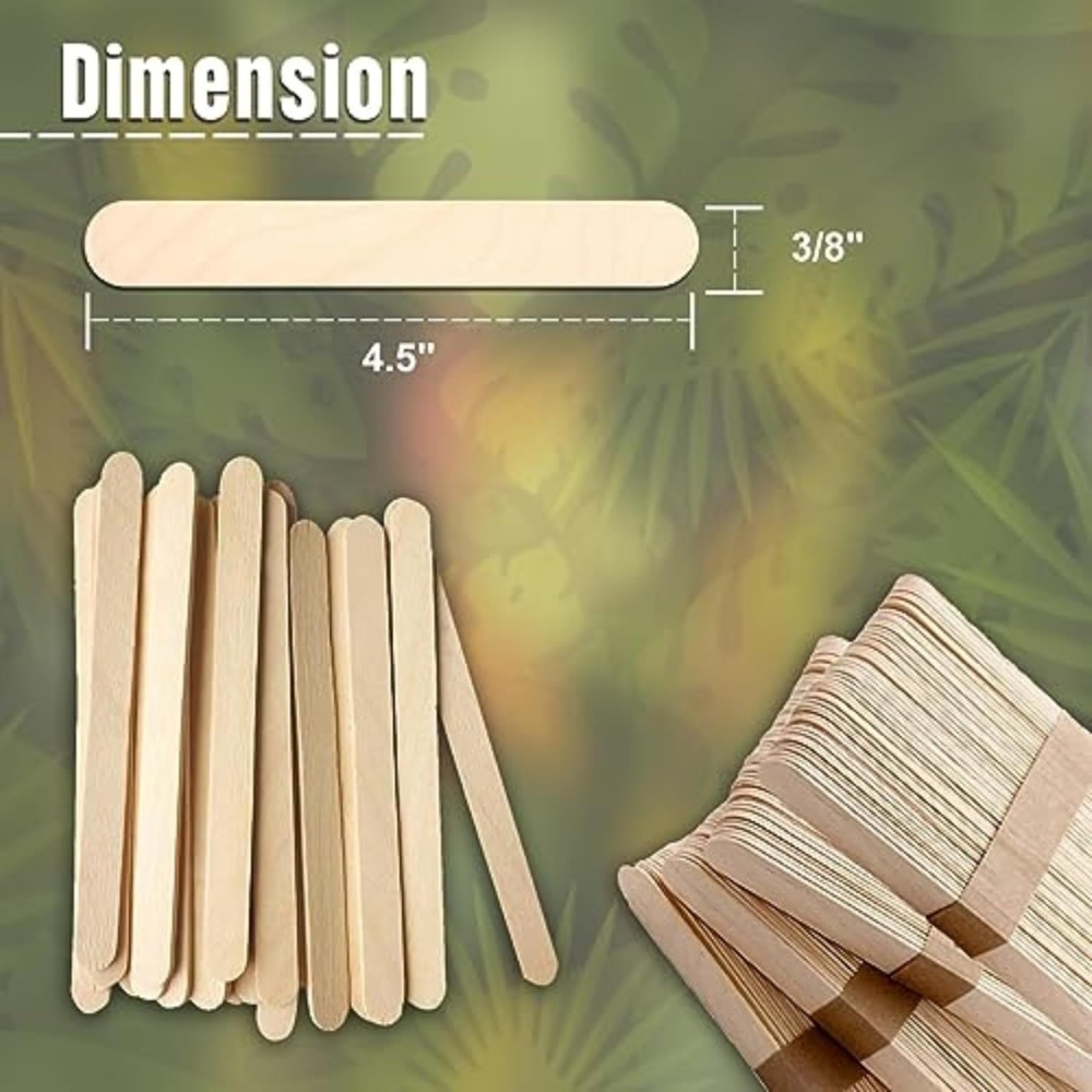 210 Palitos de Madera Natural  - Art Craft Ice Cream reseña y precio