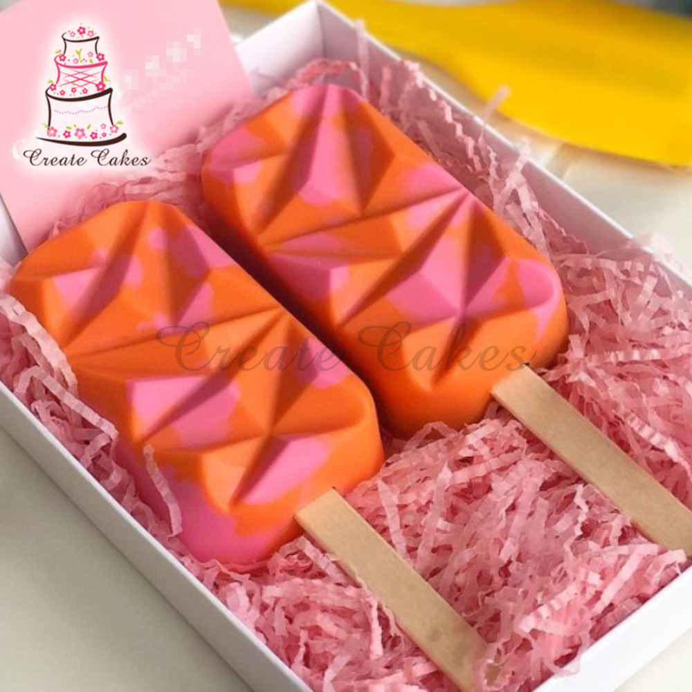 Molde de silicona para pastel  - Art Craft Ice Cream reseña y precio