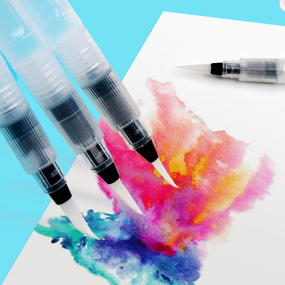Juego de 6 unidades de bolígra - Watercolor Brush Pen reseña y precio