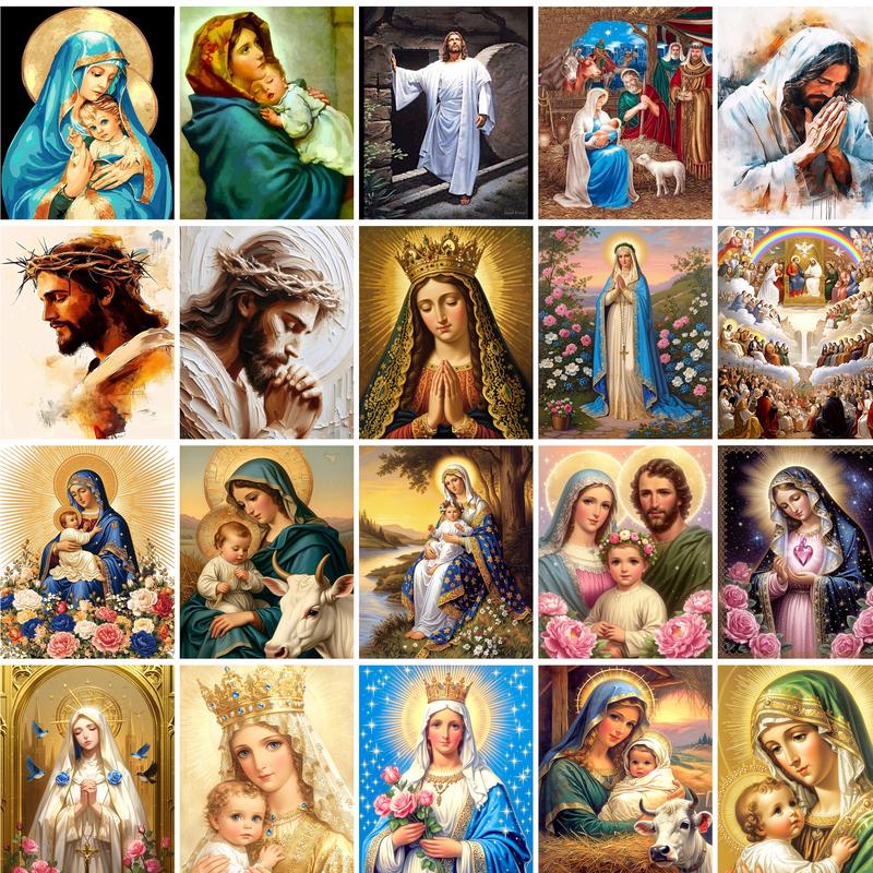 GATYZTORY Pintura de Jesús por - Art Craft Ideas For Adults reseña y precio