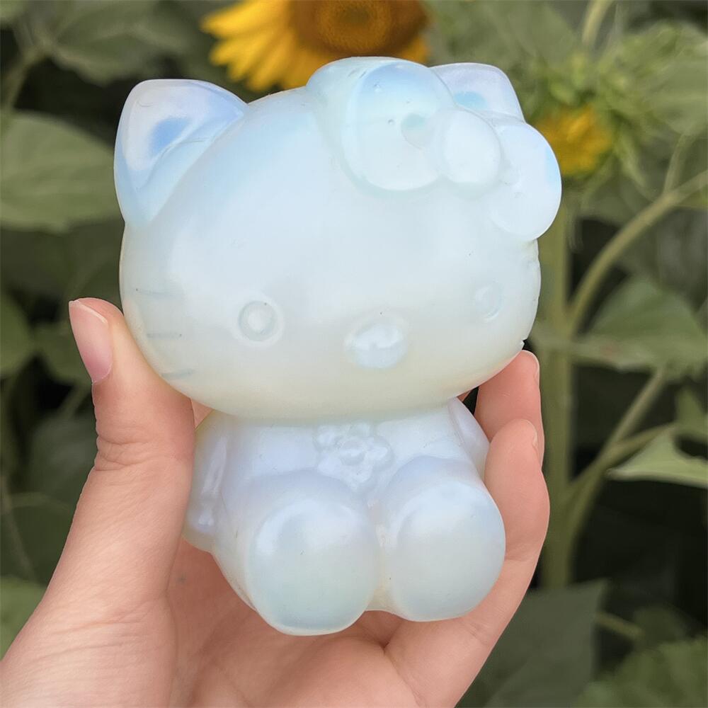 Figura Decorativa de Sanrio He - Art Craft Cat reseña y precio