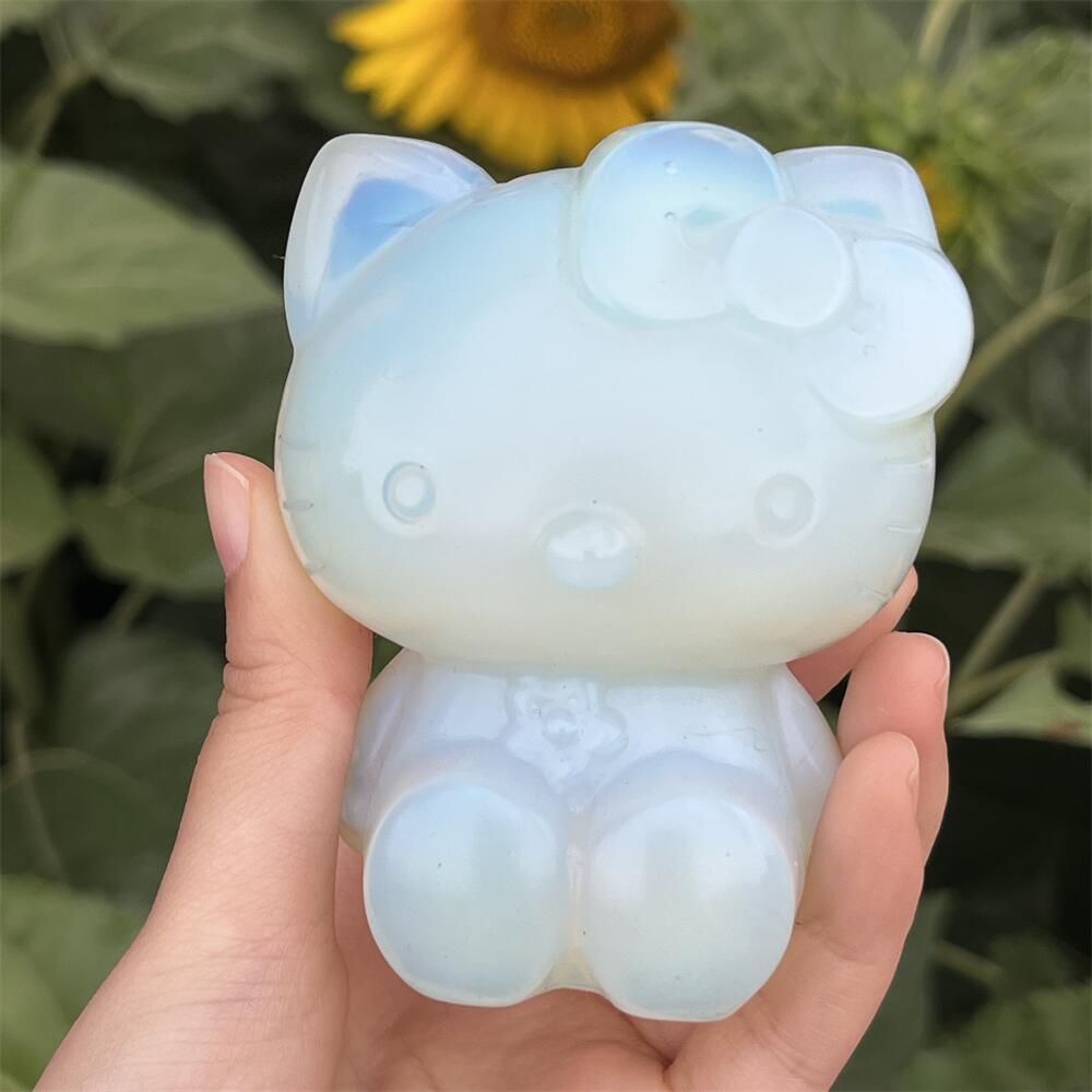 Figura Decorativa de Sanrio He - Art Craft Cat reseña y precio