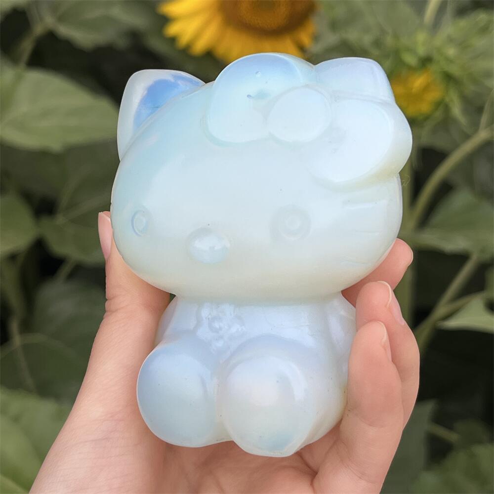 Figura Decorativa de Sanrio He - Art Craft Cat reseña y precio