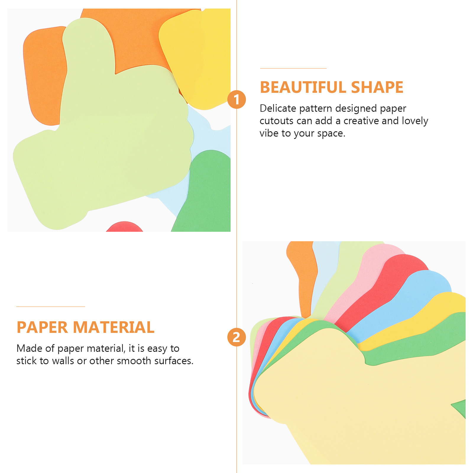 54 Piezas de Recortes de Papel - Art Craft Paper reseña y precio