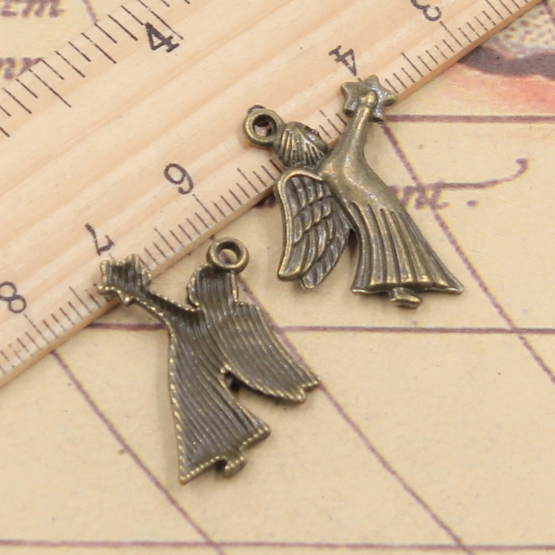 20 piezas de dijes de Ángel de - Art Craft Materials reseña y precio