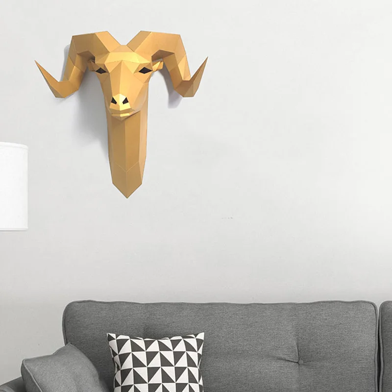Decoración de pared de animale - Wallpaper Art And Craft reseña y precio