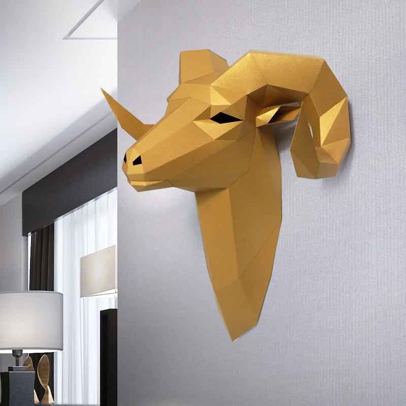 Decoración de pared de animale - Wallpaper Art And Craft reseña y precio