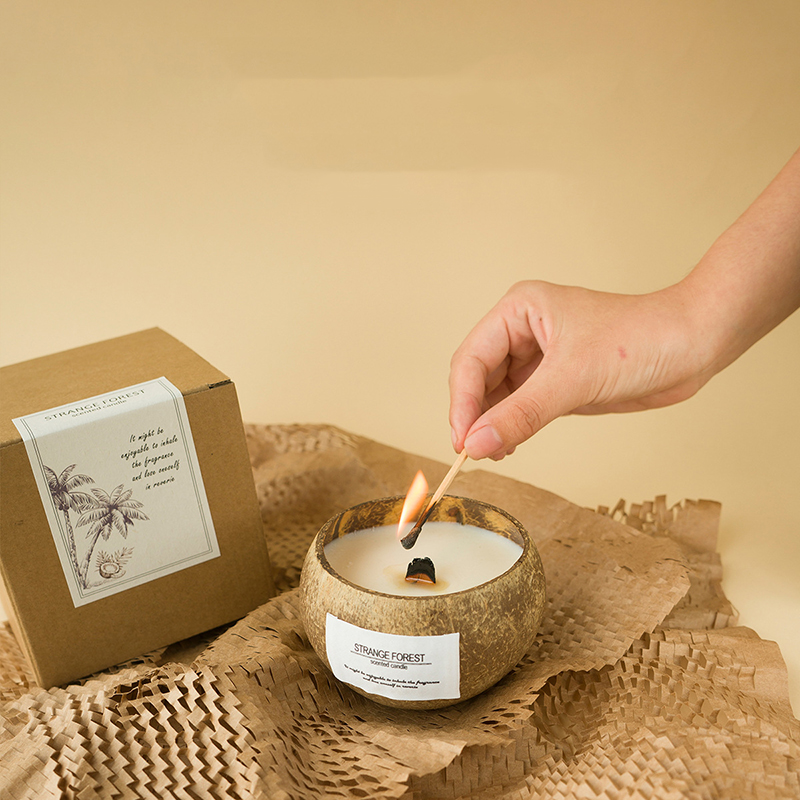 Vela de aromaterapia de cáscar - Soy Candle Fragrance Oil reseña y precio