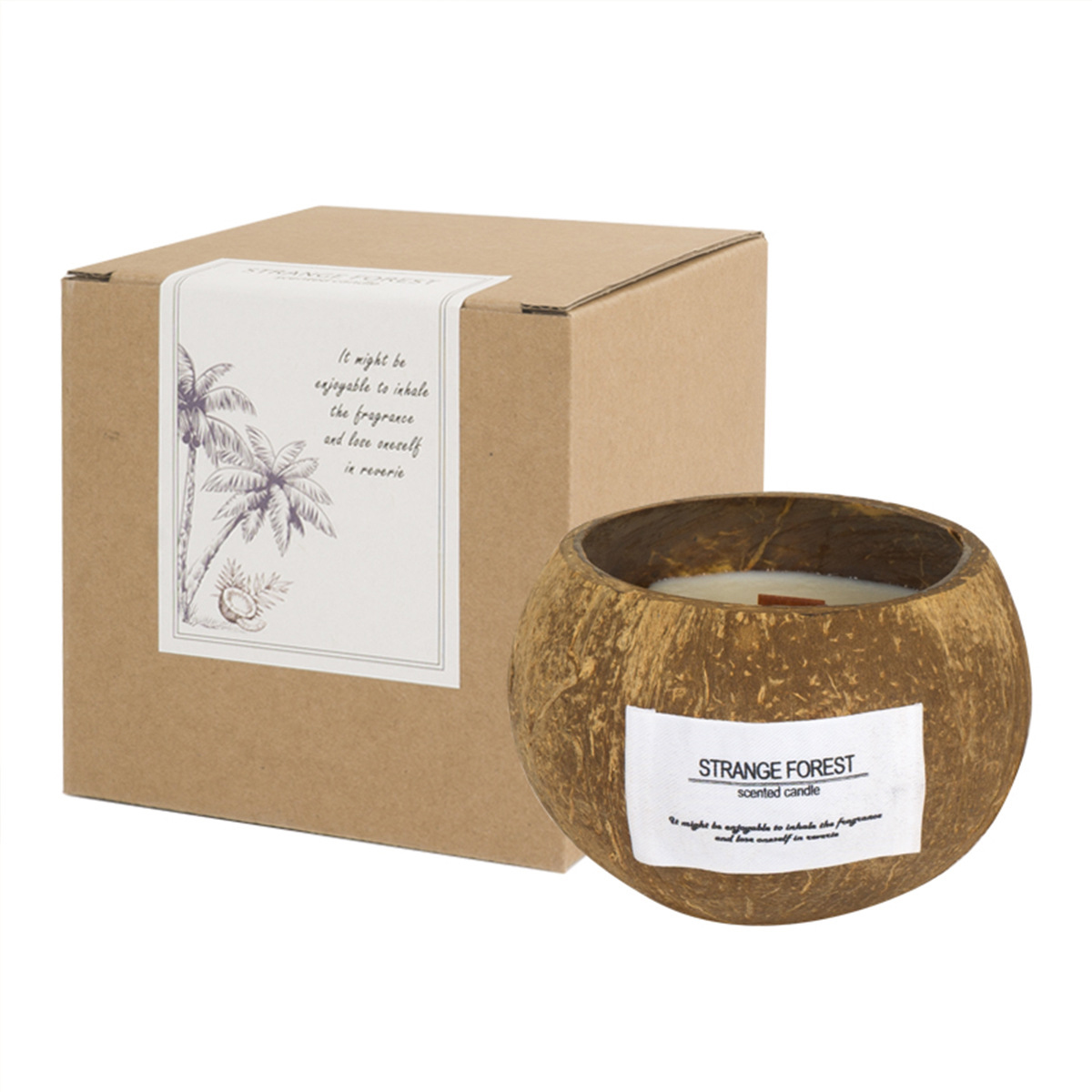 Vela de aromaterapia de cáscar - Soy Candle Fragrance Oil reseña y precio
