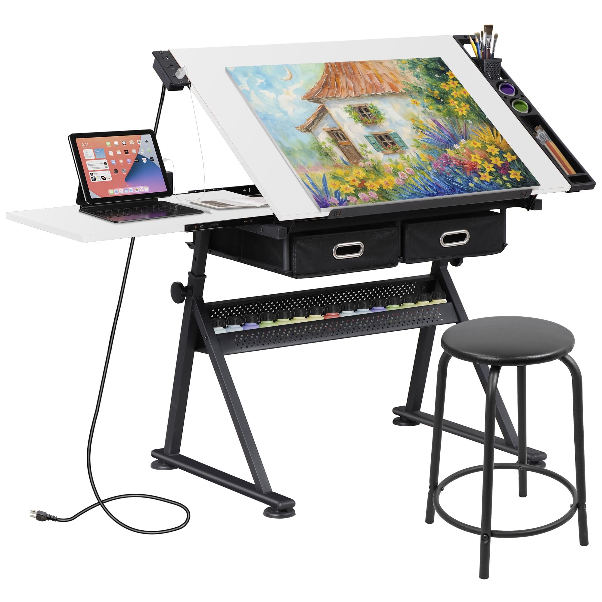 Mesa de Dibujo Ajustable con T - Art Crafting reseña y precio