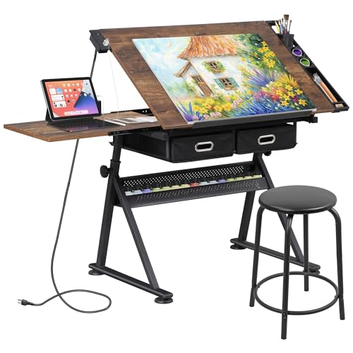 Mesa de Dibujo Ajustable con T - Art Crafting reseña y precio