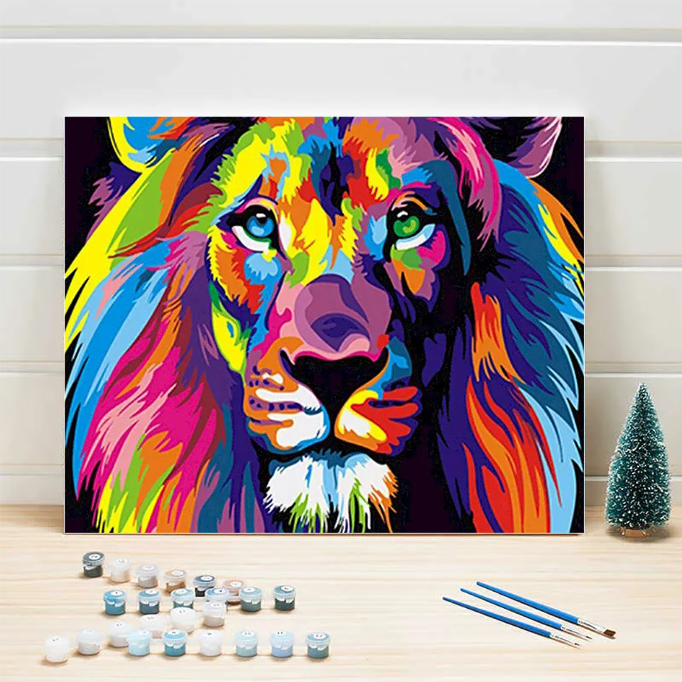 AZQSD-pintura por números para - Art Craft Cat reseña y precio
