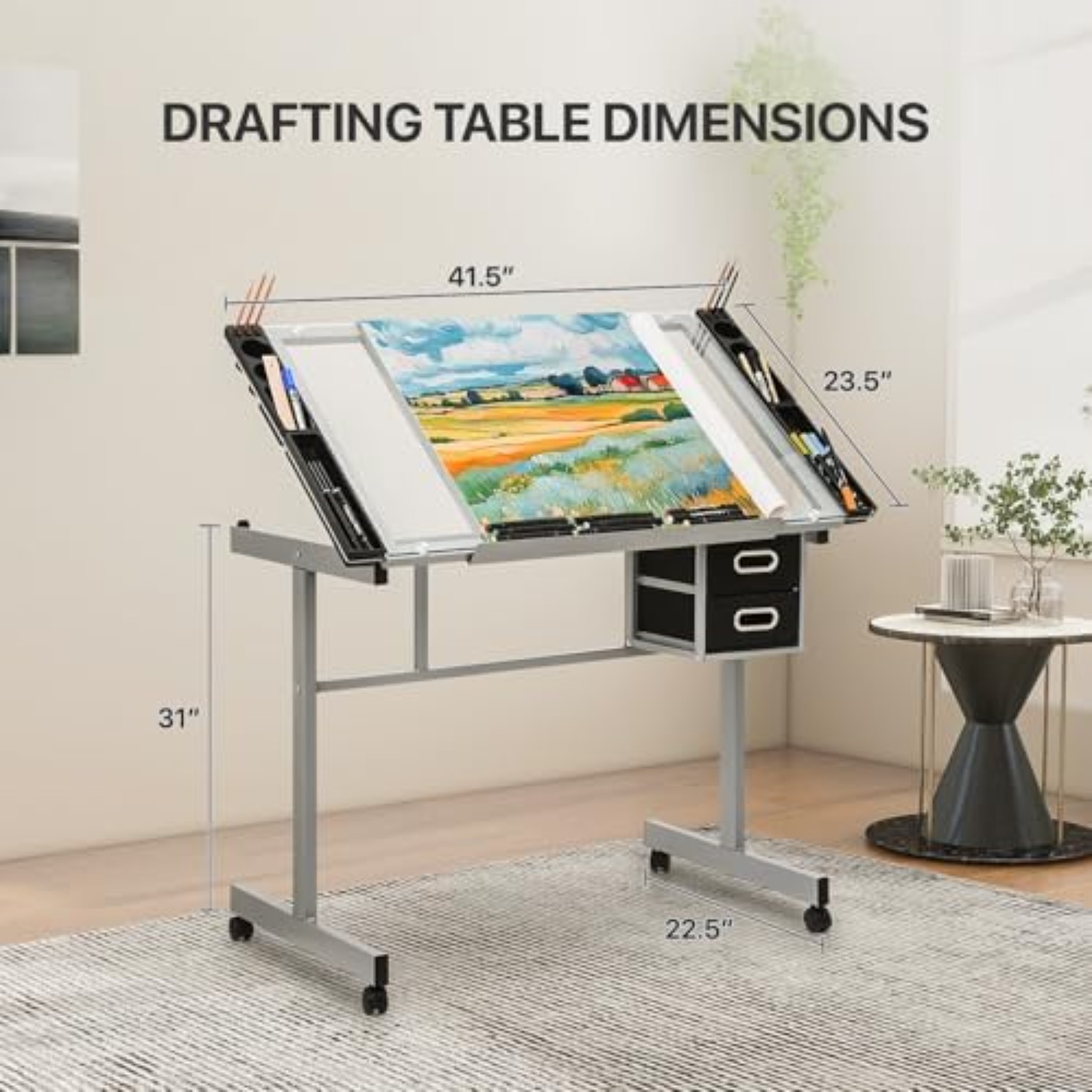 Mesa de dibujo profesional par - Art Crafting reseña y precio