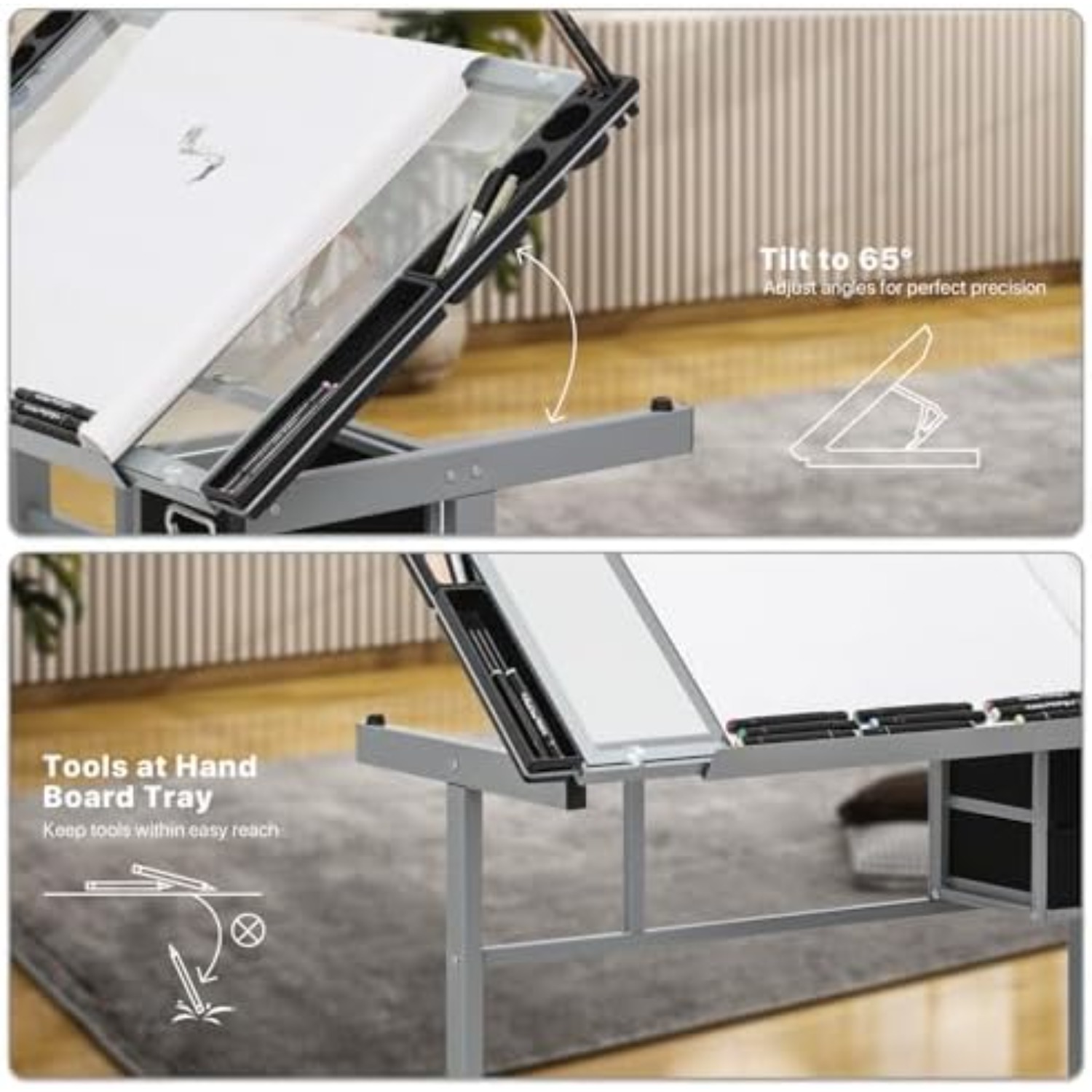 Mesa de dibujo profesional par - Art Crafting reseña y precio