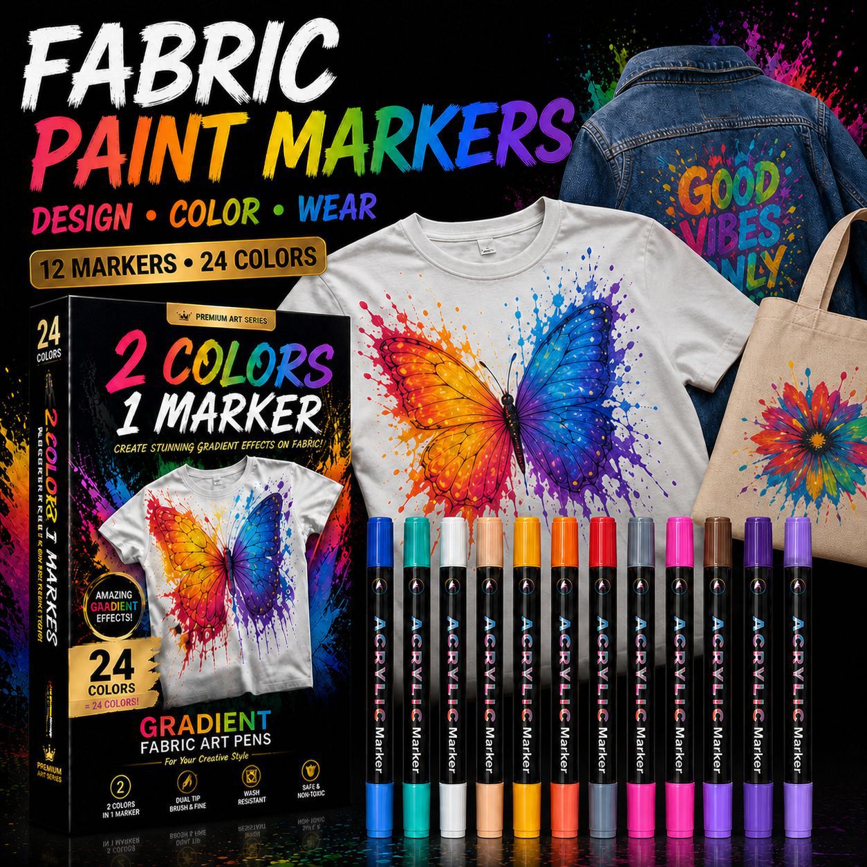 Pintura Acrílica, Rotuladores  - Box Art And Craft reseña y precio