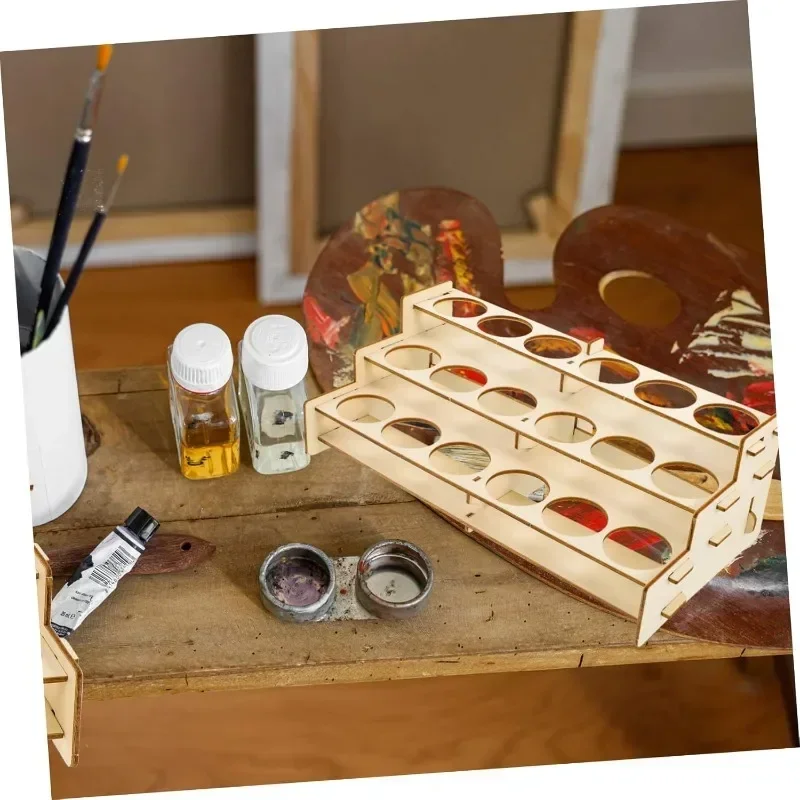 Organizador de pintura de made - Art Craft Display reseña y precio