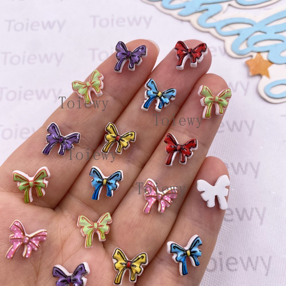 50 Piezas de 10mm, Mini Lazos  - Art Craft Diy reseña y precio