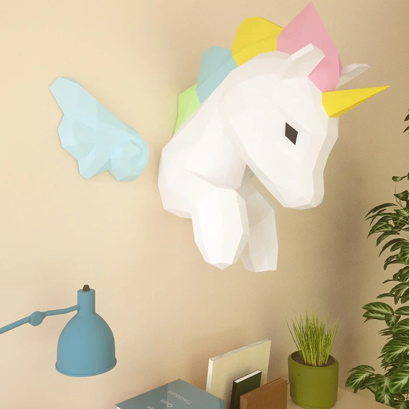 Decoración de pared de animale - Wallpaper Art And Craft reseña y precio