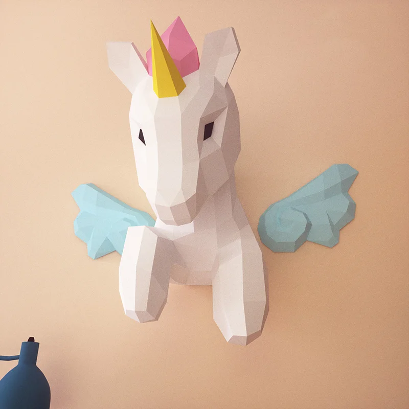 Decoración de pared de animale - Wallpaper Art And Craft reseña y precio