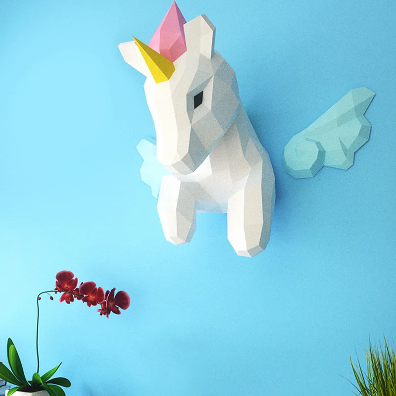 Decoración de pared de animale - Wallpaper Art And Craft reseña y precio