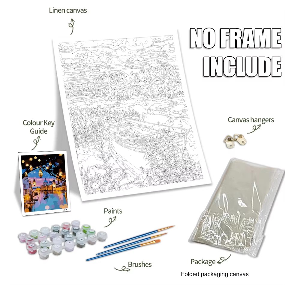 GATYZTORY-Pintura por números  - Art Craft Ideas For Adults reseña y precio