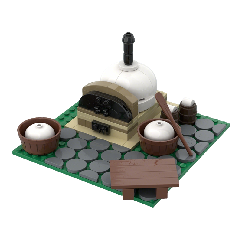 115 piezas MOC, Bloques de Con - Art Craft Bakery reseña y precio