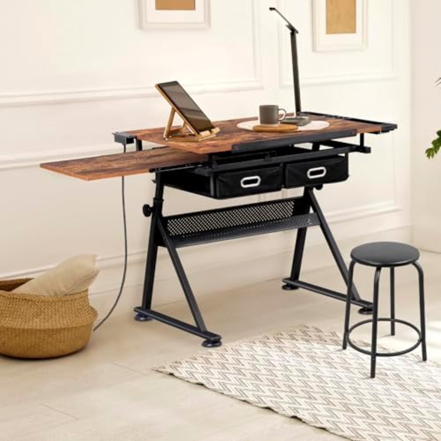 Mesa de Dibujo Ajustable con T - Art Crafting reseña y precio