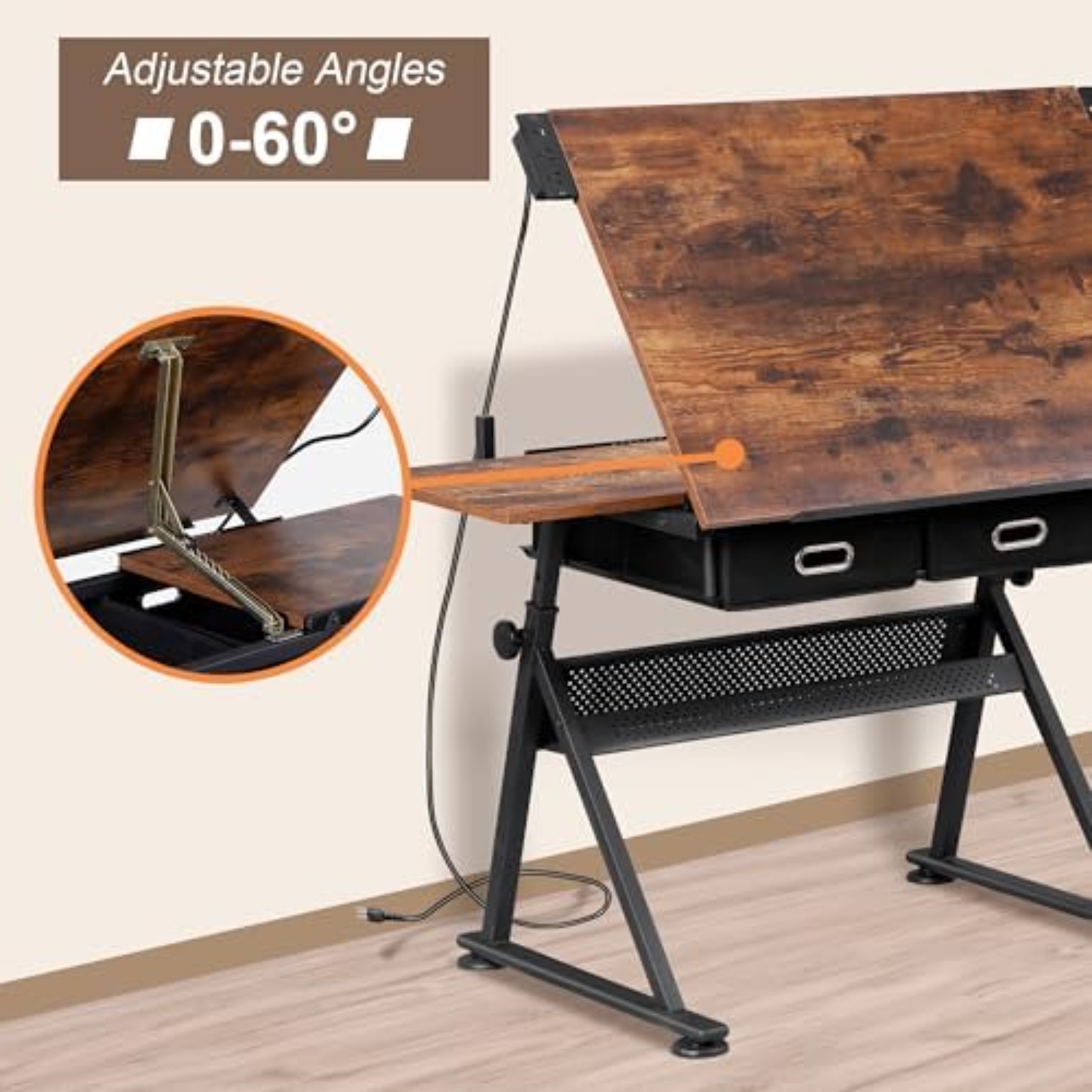 Mesa de Dibujo Ajustable con T - Art Crafting reseña y precio